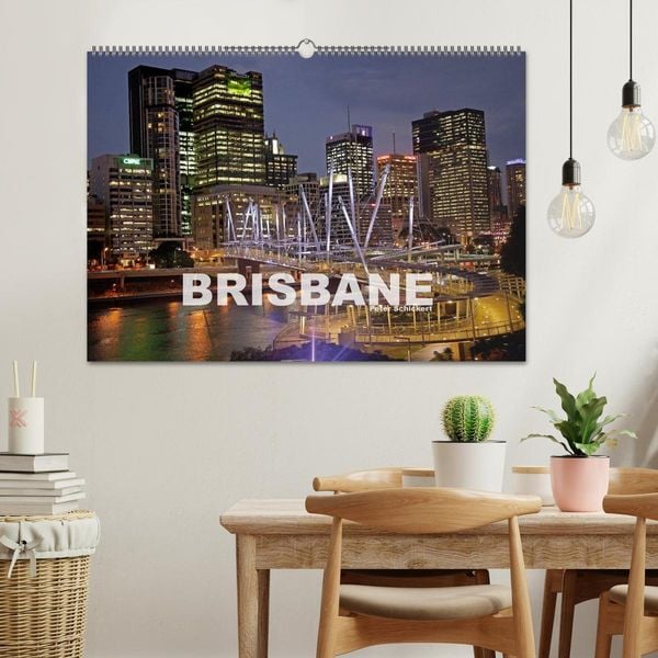 Produktbild: Brisbane (Wandkalender 2026 DIN A2 quer), CALVENDO Monatskalender