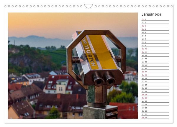 Produktbild: Europastadt Breisach am Rhein (Wandkalender 2026 DIN A3 quer), CALVENDO Monatskalender