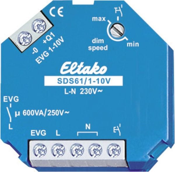 Eltako 61100800 Hutschienen Dimmer Blau