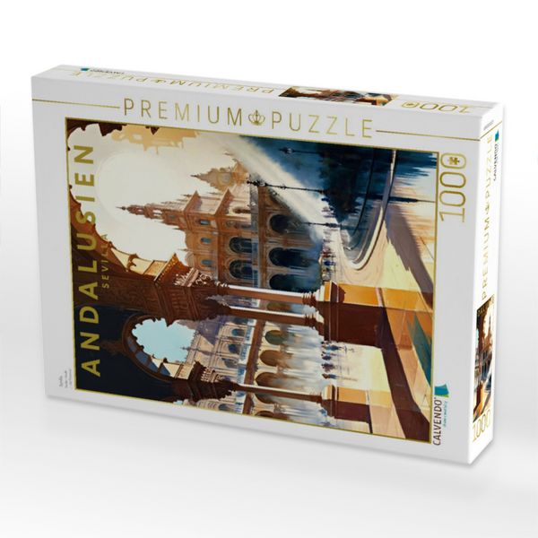 Produktbild: CALVENDO Puzzle Sevilla | 1000 Teile Lege-Gr&ouml;&szlig;e 64x48cm Foto-Puzzle f&uuml;r gl&uuml;ckliche Stunden