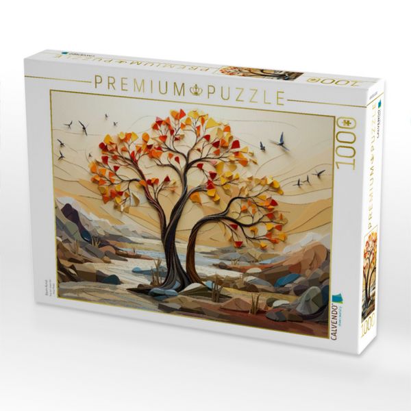 Produktbild: CALVENDO Puzzle Baum Kunst | 1000 Teile Lege-Gr&ouml;&szlig;e 64x48cm Foto-Puzzle f&uuml;r gl&uuml;ckliche Stunden