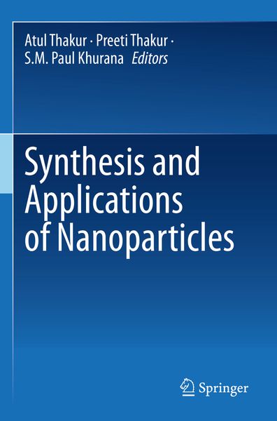 Produktbild: Synthesis and Applications of Nanoparticles