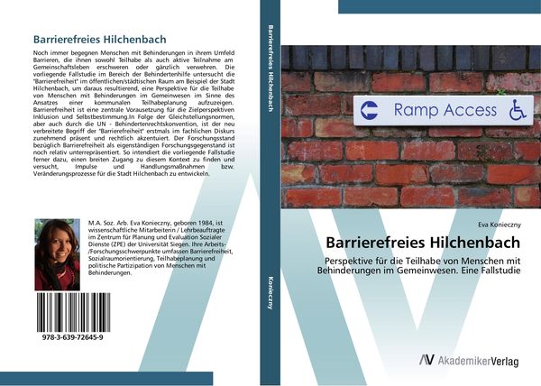 Barrierefreies Hilchenbach, Taschenbuch von Eva Konieczny, AV Akademikerverlag, 9783639726459