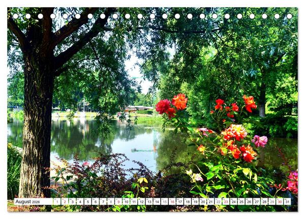 Produktbild: Oranienburg - Kleinod an der Havel (Tischkalender 2026 DIN A5 quer), CALVENDO Monatskalender