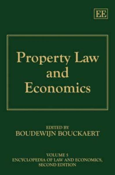 Produktbild: Property Law and Economics