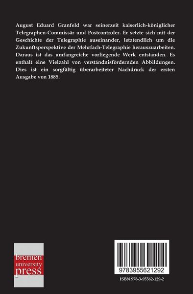 Produktbild: Die Mehrfach-Telegraphie auf einem Drahte
