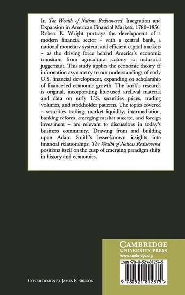 Produktbild: The Wealth of Nations Rediscovered