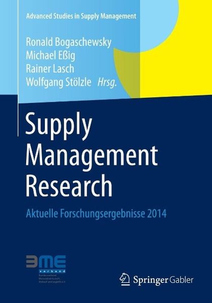 Produktbild: Supply Management Research