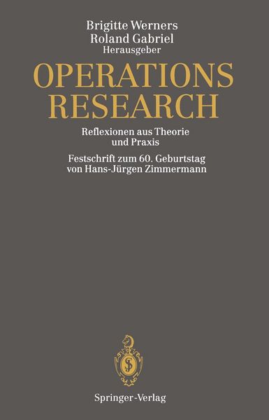 Produktbild: Operations Research