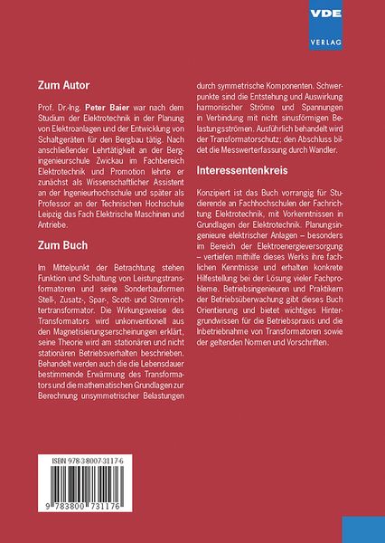 Produktbild: Dreiphasen-Leistungstransformatoren