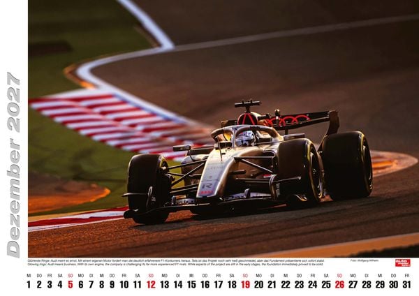 Produktbild: Formel 1 Kalender 2027