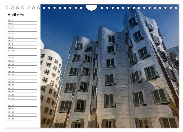 Produktbild: D&uuml;sseldorf - Impressionen (Wandkalender 2026 DIN A4 quer), CALVENDO Monatskalender