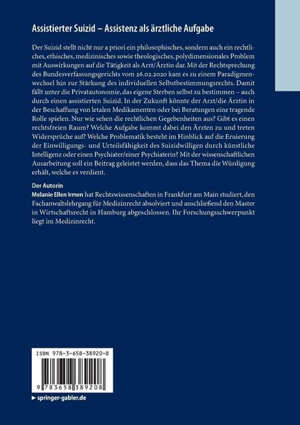 Produktbild: Assistierter Suizid &ndash; Assistenz als &auml;rztliche Aufgabe