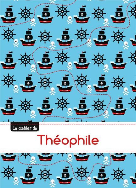Produktbild: Cahier theophile blanc,96p,a5