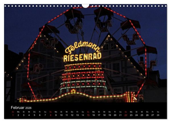 Produktbild: Jahrmarkt 2026 (Wandkalender 2026 DIN A3 quer), CALVENDO Monatskalender