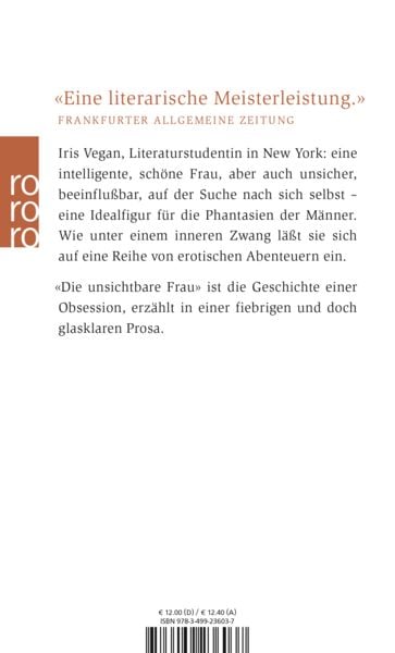 Produktbild: Die unsichtbare Frau