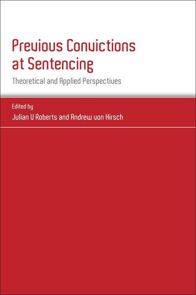 Produktbild: Previous Convictions at Sentencing