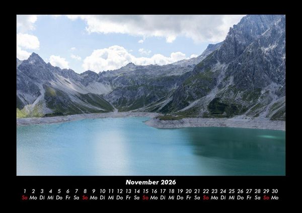 Produktbild: Berge 2026 Fotokalender DIN A3