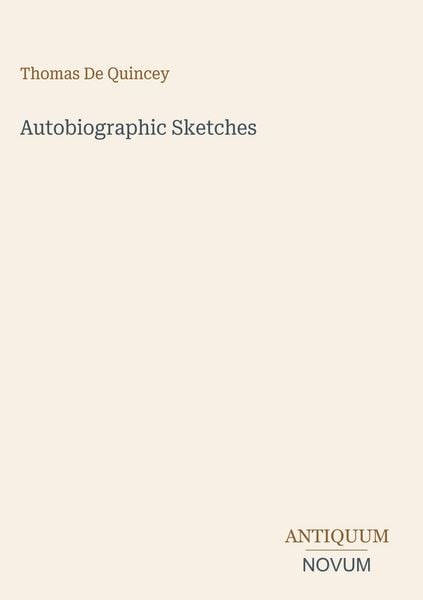 Produktbild: Autobiographic Sketches