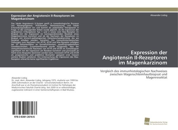 Produktbild: Expression der Angiotensin II-Rezeptoren im Magenkarzinom