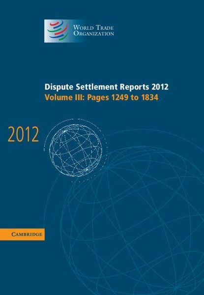 Produktbild: Dispute Settlement Reports 2012
