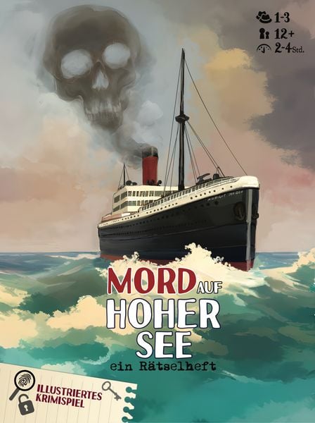 Produktbild: Mord auf hoher See - ein R&auml;tselheft von Cluehound