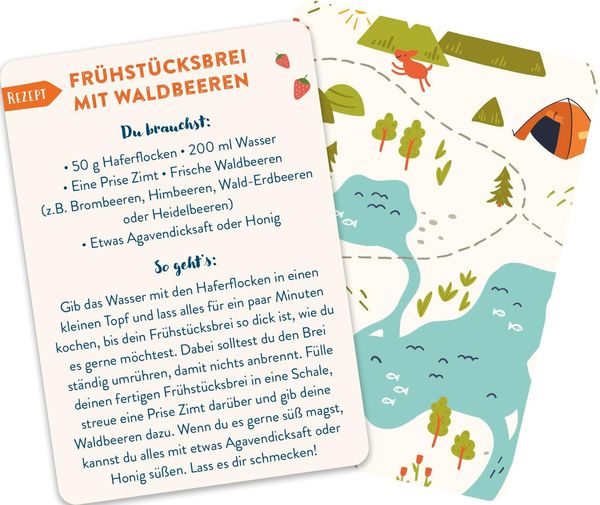 Zelten, Schnitzen, Spuren lesen