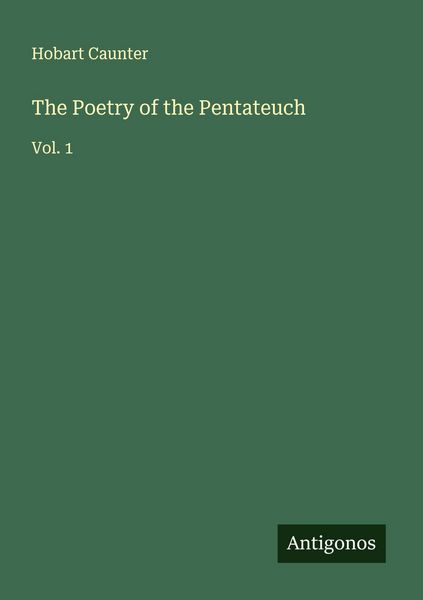 Produktbild: The Poetry of the Pentateuch