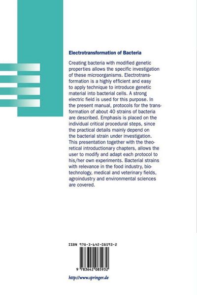 Produktbild: Electrotransformation of Bacteria