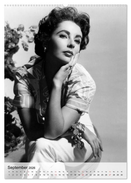 Produktbild: Elizabeth Taylor (Wandkalender 2026 DIN A2 hoch), CALVENDO Monatskalender
