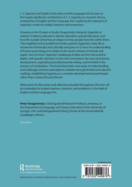 Produktbild: L. S. Vygotsky and English in Education and the Language Arts