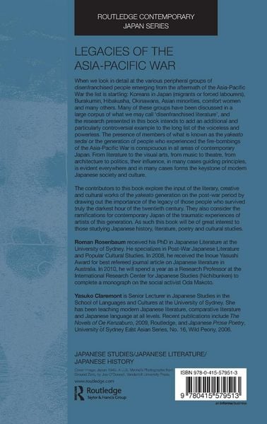 Produktbild: Legacies of the Asia-Pacific War