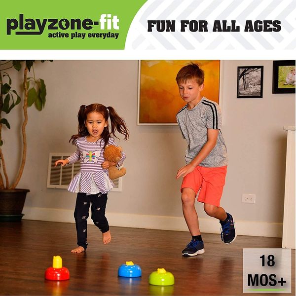 Produktbild: Schildkr&ouml;t 980083 - Fun Sports, Playzone-Fit Wack-A-Tag Set, Reaktionsspiel, 3-teilig