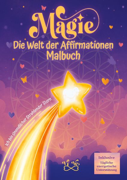 Produktbild: Magie Die Welt der Affirmationen Malbuch