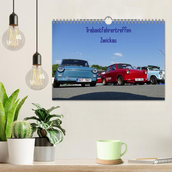 Produktbild: Trabantfahrertreffen Zwickau (Wandkalender 2026 DIN A4 quer), CALVENDO Monatskalender
