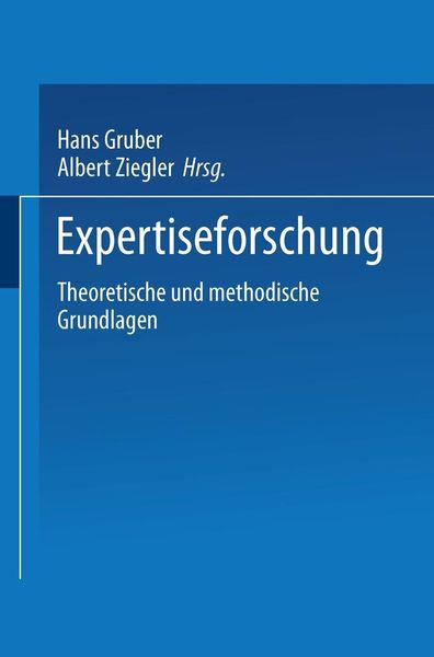 Produktbild: Expertiseforschung