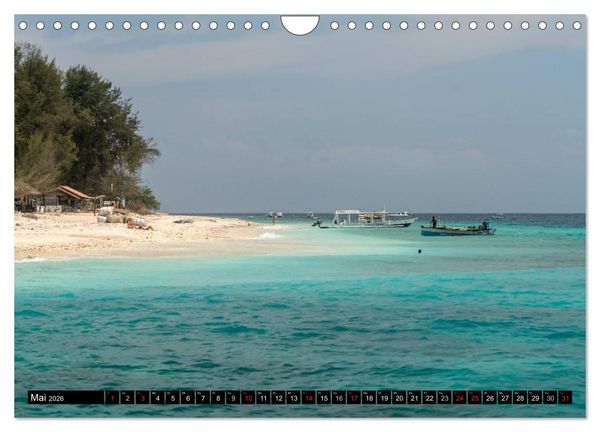 Produktbild: Indonesien: Gili Inseln (Wandkalender 2026 DIN A4 quer), CALVENDO Monatskalender
