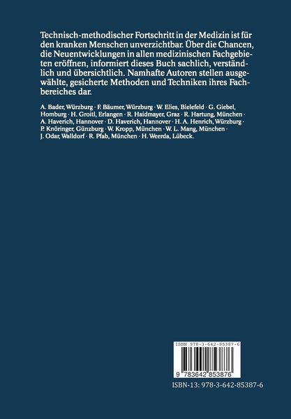Produktbild: Techniken und Methoden der modernen Medizin