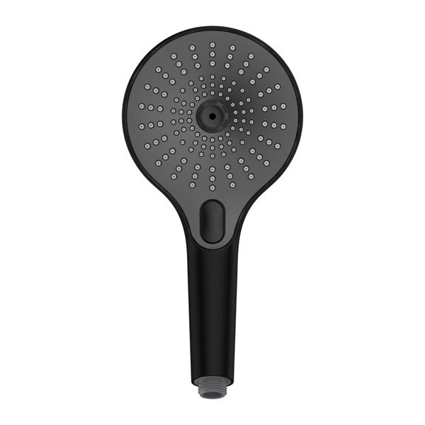 Duschkopf Ultimate Shower Schwarz/Grau, Ø 13 cm