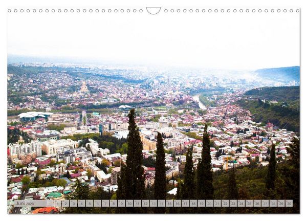 Produktbild: Georgien - Vom Schwarzen Meer zum Kaukasus (Wandkalender 2026 DIN A3 quer), CALVENDO Monatskalender
