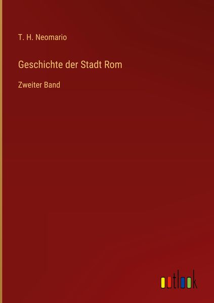 Produktbild: Geschichte der Stadt Rom