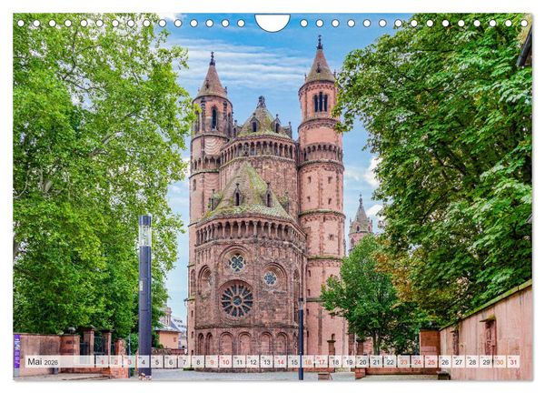 Produktbild: Worms Impressionen (Wandkalender 2026 DIN A4 quer), CALVENDO Monatskalender