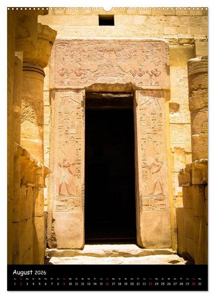 Produktbild: &Auml;gypten 2026 (Wandkalender 2026 DIN A2 hoch), CALVENDO Monatskalender