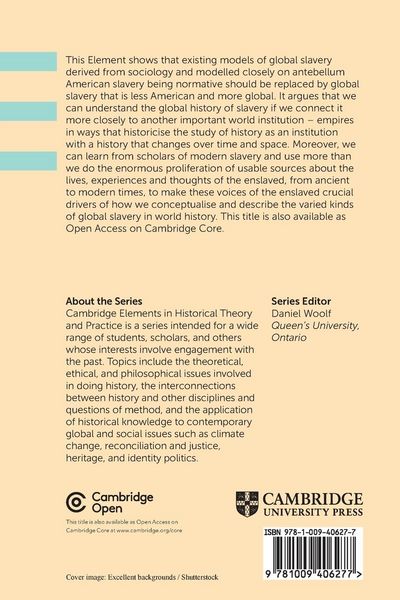 Produktbild: Writing the History of Global Slavery