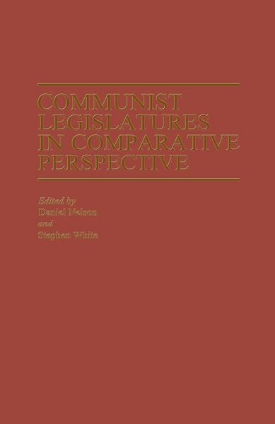 Produktbild: Communist Legislatures in Comparative Perspective