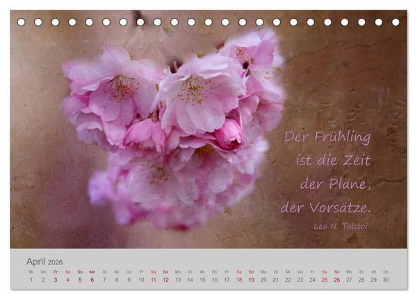 Produktbild: Jahres-Zeiten (Tischkalender 2026 DIN A5 quer), CALVENDO Monatskalender