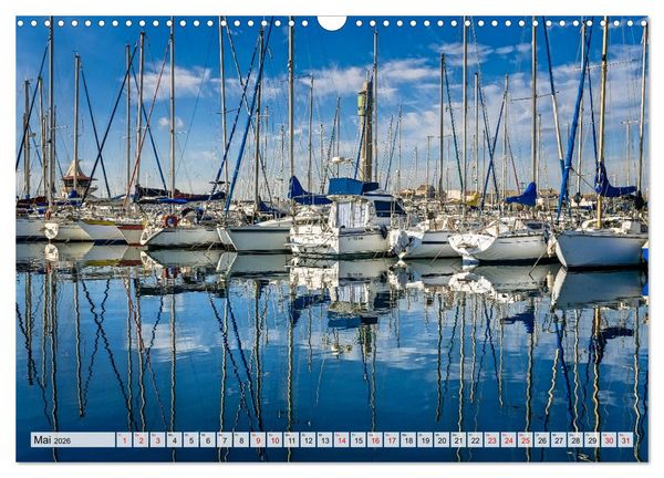 Produktbild: Segeln - mit dem Wind (Wandkalender 2026 DIN A3 quer), CALVENDO Monatskalender