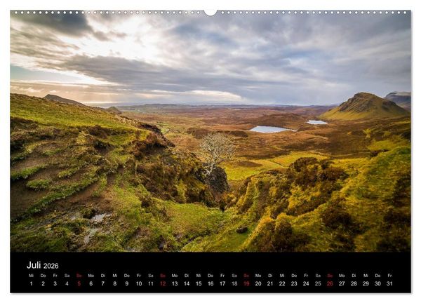 Produktbild: Schottland - Die wundervolle Isle of Skye (Wandkalender 2026 DIN A2 quer), CALVENDO Monatskalender
