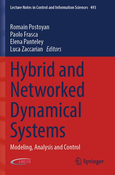 Produktbild: Hybrid and Networked Dynamical Systems