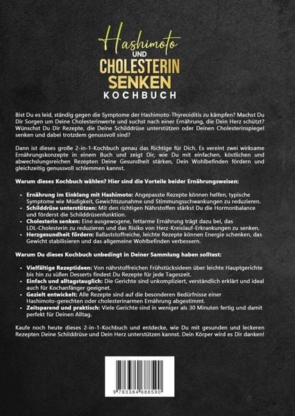 Produktbild: Hashimoto und Cholesterin Senken Kochbuch